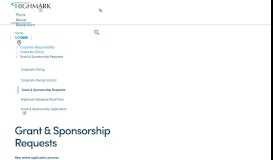 
							         Highmark's grant & sponsorship requests - Highmark Inc.								  
							    