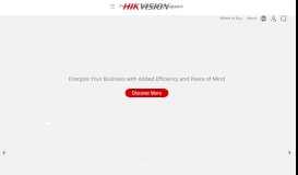 
							         Hikvision - Leader of innovative video surveillance products and ...								  
							    
