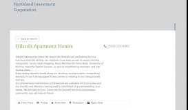
							         Hilands Apartment Homes - Northland Investment Corporation								  
							    