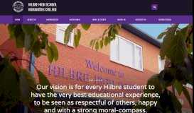 
							         Hilbre High School Humanities College - Home								  
							    