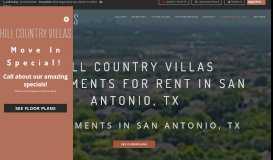 
							         Hill Country Villas Apartments | San Antonio Apartments | Aparments ...								  
							    