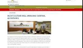 
							         Hill Imaging Center, Glendora - The Hill Medical Corporation								  
							    