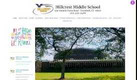 
							         Hillcrest Middle School								  
							    