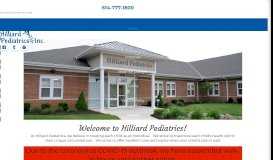 
							         Hilliard Pediatrics								  
							    