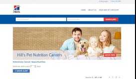 
							         Hills Pet Nutrition Careers - Careers at Colgate								  
							    