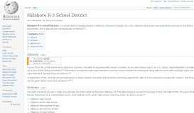 
							         Hillsboro R-3 School District - Wikipedia								  
							    