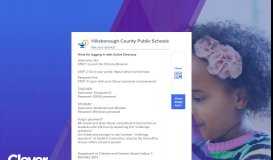 
							         Hillsborough County Public Schools - Log in to Clever								  
							    