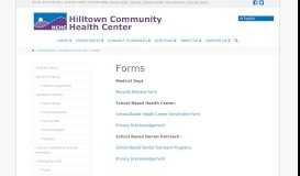 
							         Hilltown Community Health Center – Forms								  
							    