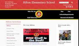 
							         Hilton Activities - Brecksville Broadview Heights City School District								  
							    