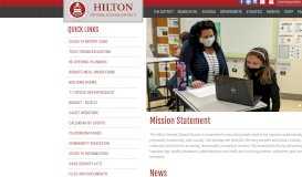 
							         Hilton Central School District								  
							    