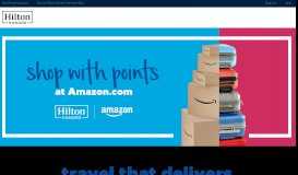 
							         Hilton Honors | Amazon Shop With Points								  
							    
