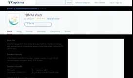 
							         HINAI Web Reviews and Pricing - 2020 - Capterra								  
							    
