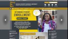 
							         Hinds County School District / Overview								  
							    
