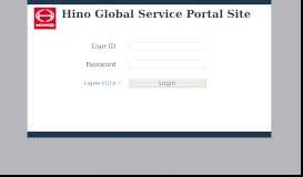 
							         Hino Global Service Portal Site - hinogsps.com								  
							    