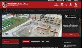 
							         Hinsdale Central High School / Homepage								  
							    