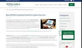 
							         HIPAA Compliant Email Encryption Services: Our Reviews								  
							    