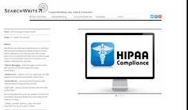 
							         HIPAA-Compliant Patient Portals | Seattle SEO and PPC Leader								  
							    