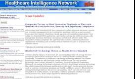 
							         HIPAA News - Healthcare Intelligence Network								  
							    
