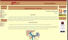 
							         Hipertensão Portal - Hepcentro								  
							    