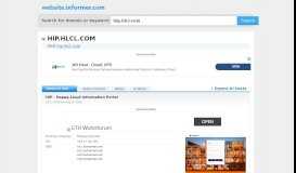 
							         hip.hlcl.com at WI. HIP - Hapag-Lloyd Information Portal								  
							    