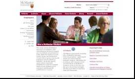 
							         Hire A McMaster Student - Career Offices - McMaster University								  
							    
