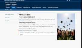 
							         Hire a Titan - Career Center | CSUF								  
							    