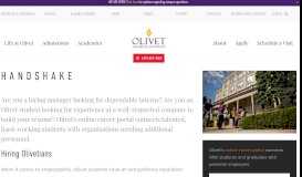 
							         Hire Olivetians | Olivet Nazarene University								  
							    