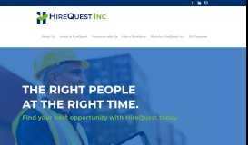 
							         Hire Quest – Welcome to Hire Quest LLC								  
							    