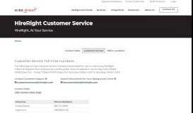 
							         HireRight Customer Service | HireRight								  
							    
