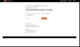 
							         Hiring & Onboarding ExperienceTransformed End-to-end | AARON ...								  
							    