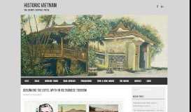 
							         HISTORIC VIETNAM - Tim Doling's heritage portal								  
							    