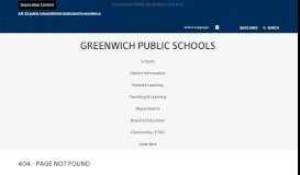 
							         History - Greenwich Public Schools								  
							    