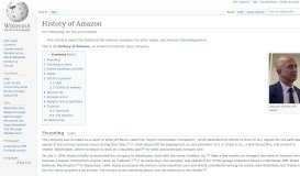 
							         History of Amazon - Wikipedia								  
							    