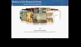 
							         History of Art Portal								  
							    