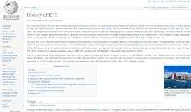 
							         History of KFC - Wikipedia								  
							    