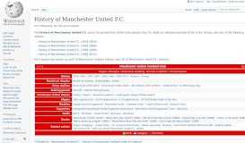 
							         History of Manchester United F.C. - Wikipedia								  
							    