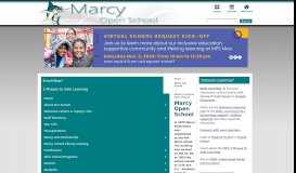 
							         History of Marcy Open School								  
							    