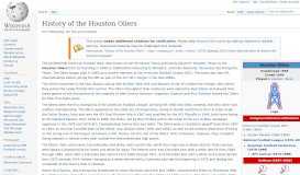
							         History of the Houston Oilers - Wikipedia								  
							    
