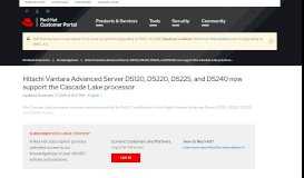 
							         Hitachi Vantara Advanced Server DS120, DS220, DS240, and DS225 ...								  
							    