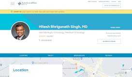 
							         Hitesh Bhrigunath Singh, MD | Baylor Scott & White Health								  
							    