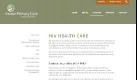 
							         HIV | Intown Primary Care								  
							    