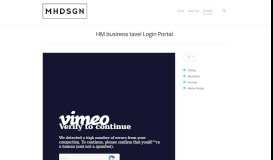 
							         HM business tavel Login Portal | Marco | Cinematograf | Grafikdesigner								  
							    