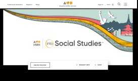 
							         HMH Into Social Studies | K-6 Curriculum | Houghton Mifflin ...								  
							    