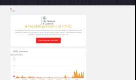 
							         HMRC down? current problems and outages | Downdetector								  
							    