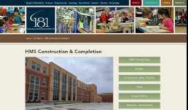 
							         HMS Construction & Completion - Community Consolidated School ...								  
							    