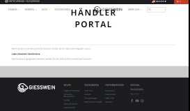 
							         Händler Portal - | Giesswein - offizielle Seite vom Hersteller								  
							    