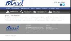 
							         HOA Management - Mavi Unlimited								  
							    