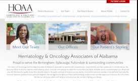 
							         HOAA - Hematology & Oncology Associates of Alabama ...								  
							    