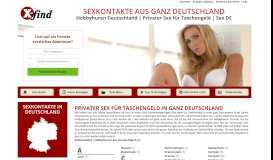 
							         Hobbyhuren Deutschland | Privater Sex für Taschengeld | Sex DE								  
							    