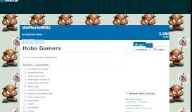 
							         Hobo Gamers | UnMarioWiki | FANDOM powered by Wikia								  
							    